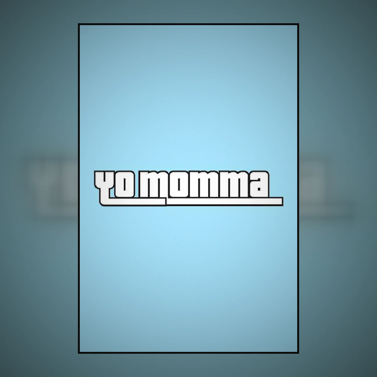 Yo Momma artwork